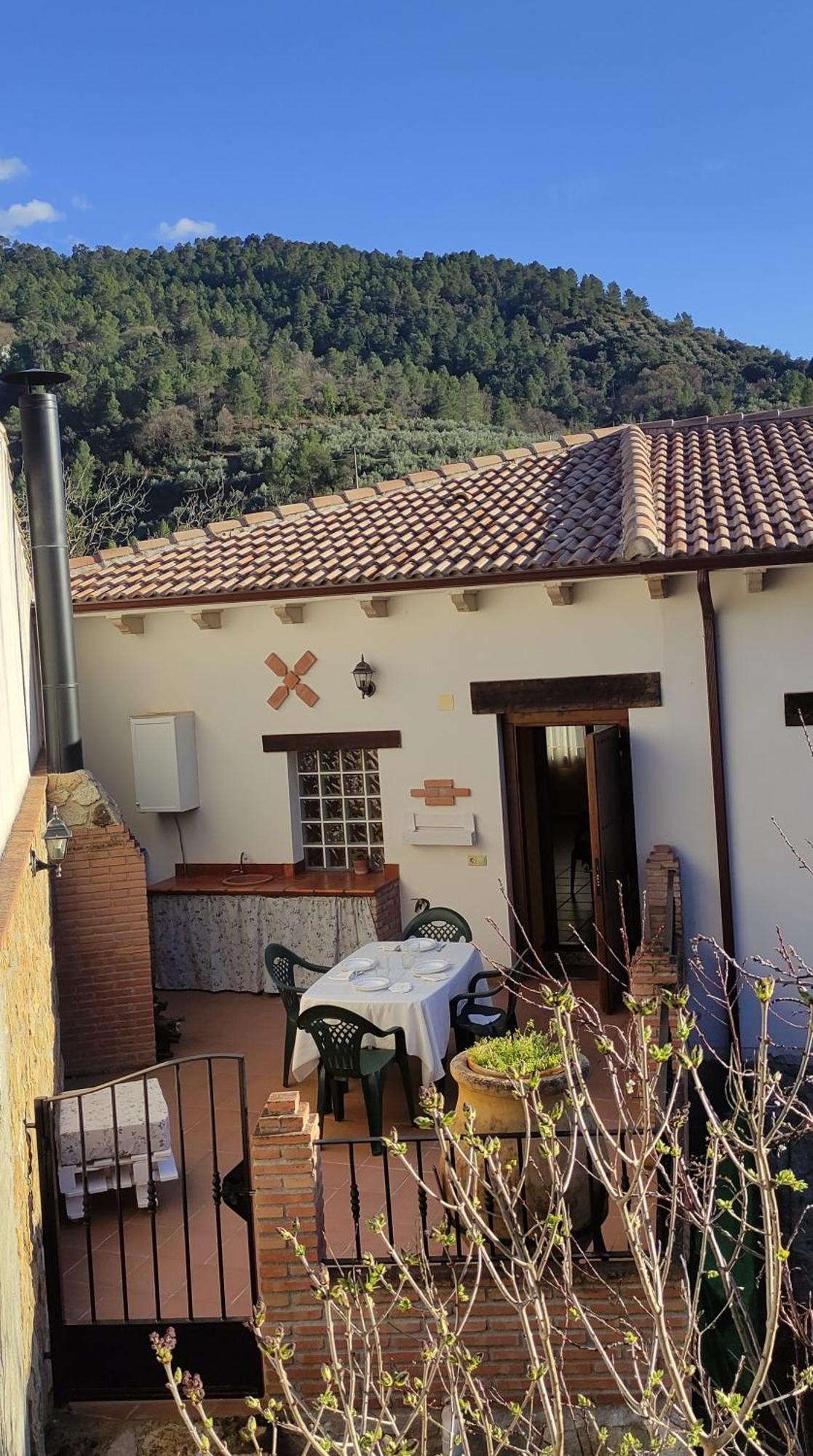 Casa Rural Las Nogueras Caserio Arroyofrio Extérieur photo